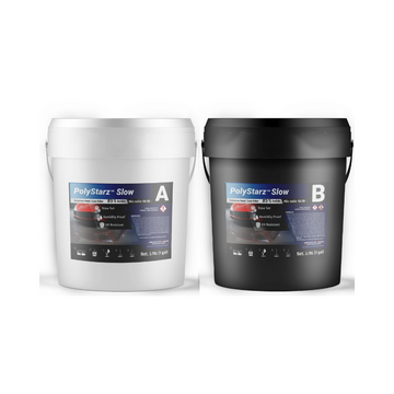 POLYSTARZ SLOW™ - Slow-Cure Polyaspartic for Hot Weather & Humid Jobs