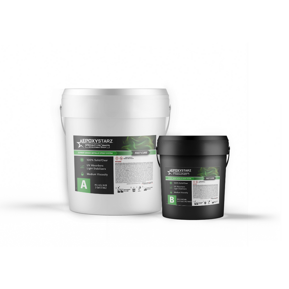 EPOXYSTARZ FAST CURE - Epoxy 100% Solid