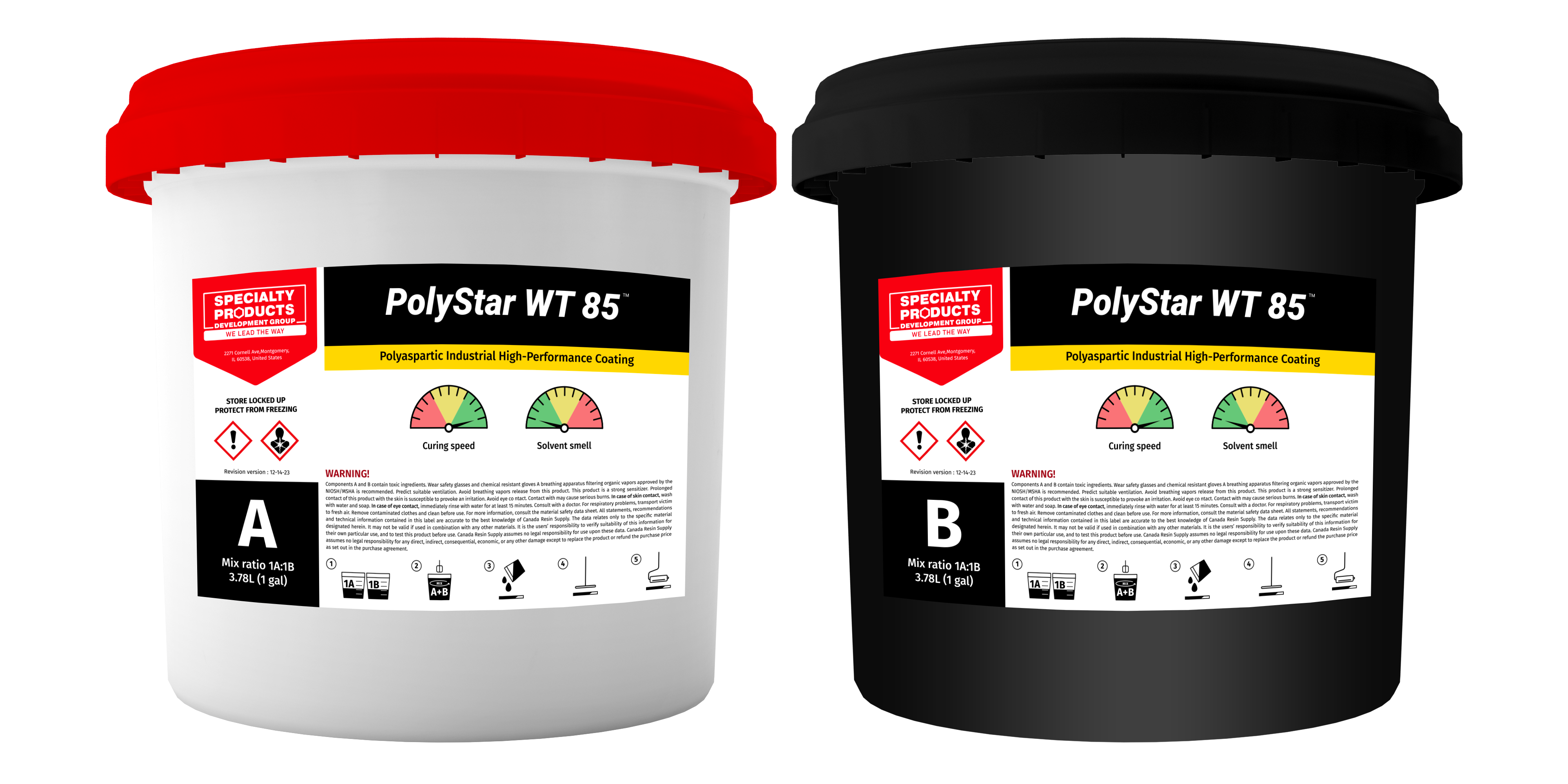 POLYSTAR WT 85 ™ -Polyaspartic High Performance Coating 2 GAL